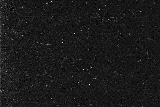 Efecto de superposición de grano de película o polvo y textura rayada aislado en fondo transparente