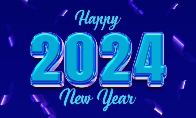 Efecto de texto 3D del océano totalmente editable 2024 en Photoshop