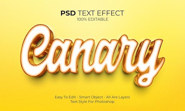 PSD efecto de texto en 3d