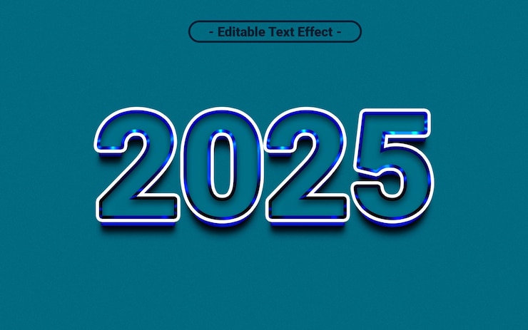 PSD efecto de texto 3d