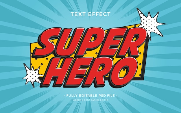 Efecto de texto cómico