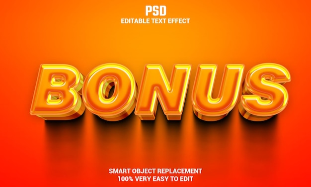 Efecto de texto editable 3d adicional con fondo PSD Premium