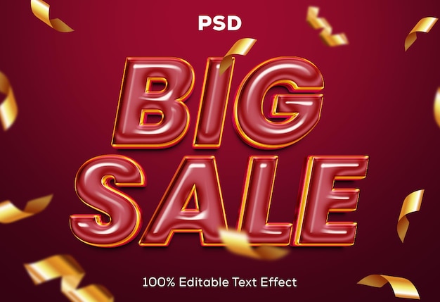 Efecto de texto editable en 3D