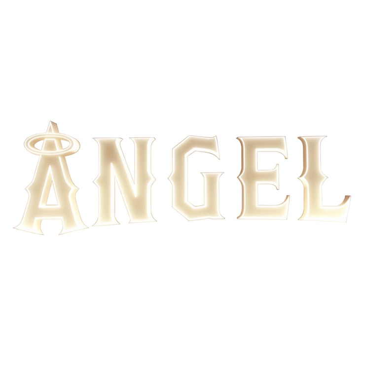 PSD efecto de texto editable ángel 3d