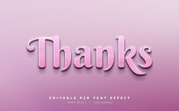 Efecto de texto editable psd 3d