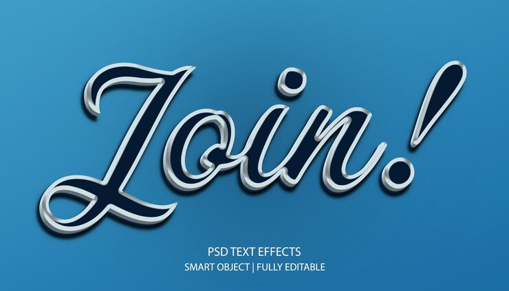 Efecto de texto editable para unir el estilo del título