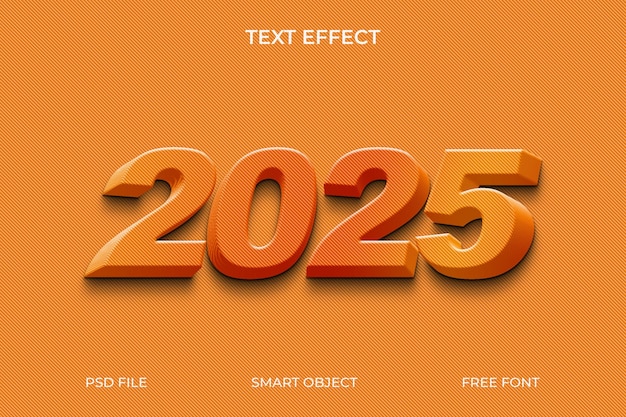 Efecto de texto editable