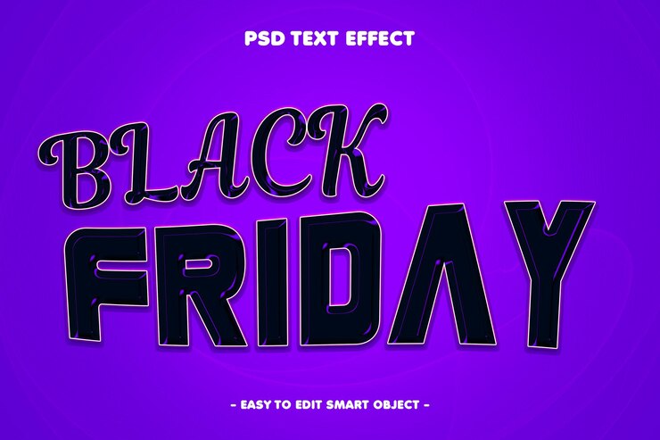 PSD efecto de texto editable