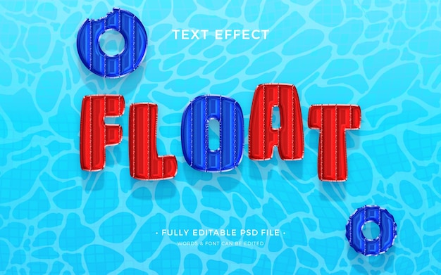 Efecto de texto flotante