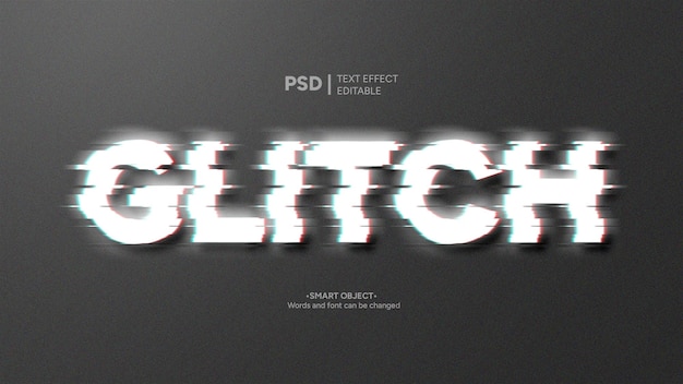 Efecto de texto glitch