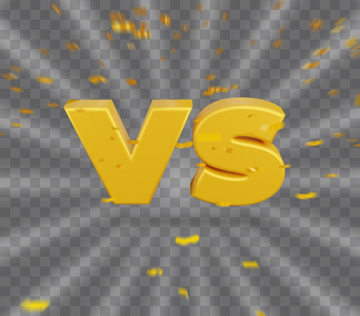 PSD efecto de texto del icono 3d versus vs rendering