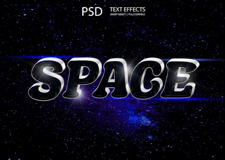 PSD efecto de texto ligero 3d de perno psd editable gratuito