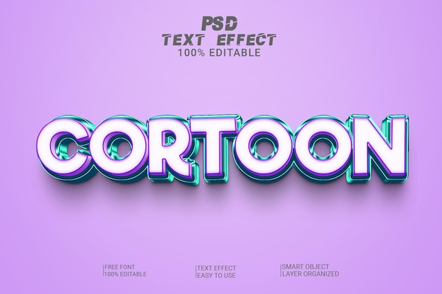 Un efecto de texto morado con el texto del título para un efecto de texto.