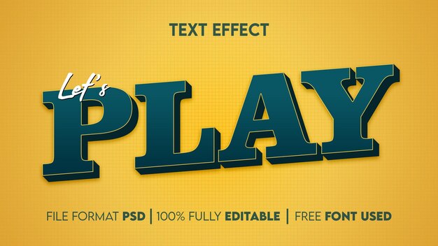 Efecto de texto pálido de fondo amarillo