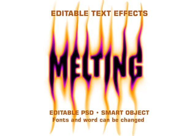 Efectos de texto editables con objetos inteligentes