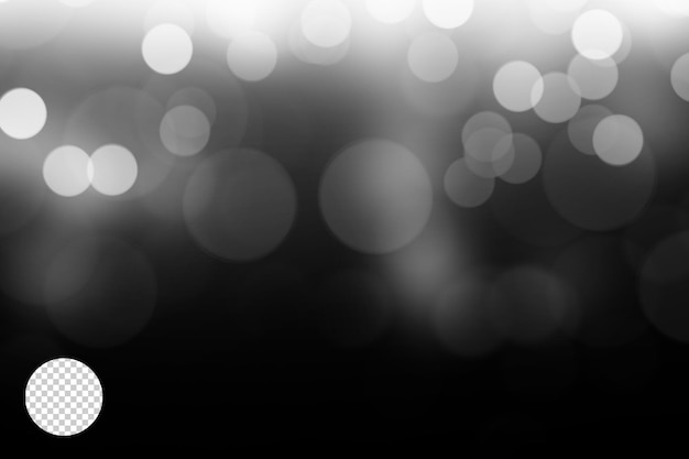 Efeito abstrato de luzes bokeh