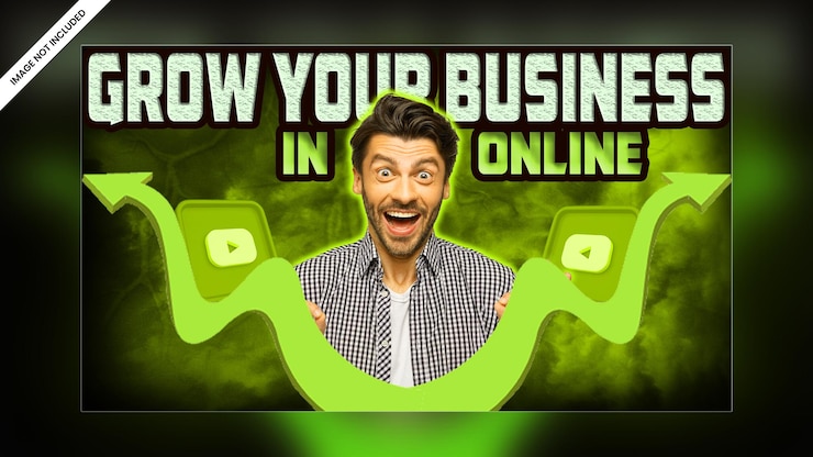PSD efeito de brilho moderno canal do youtube miniatura de vídeo web banner design de modelo psd premium