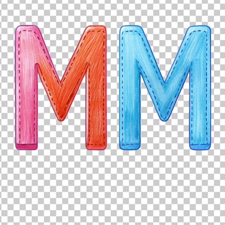 PSD efeito de esboço ícone de letras do alfabeto com fundo personalizável