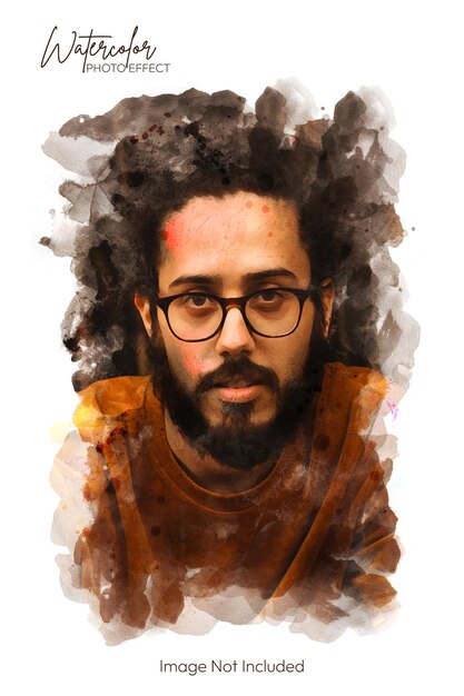 Efeito de foto aquarela