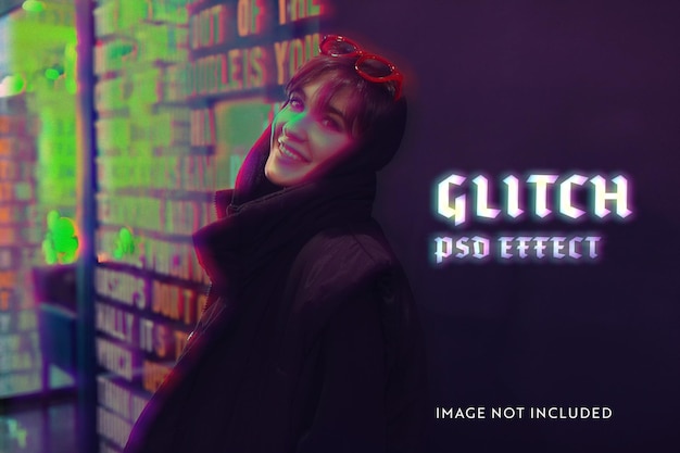 Efeito de foto PSD de falha