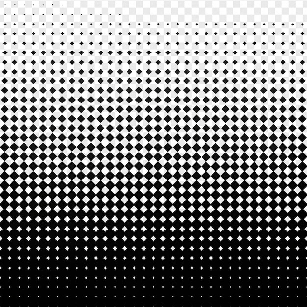 Efeito de meia tonalidade detalhado isolado em fundo transparente para efeito fotográfico