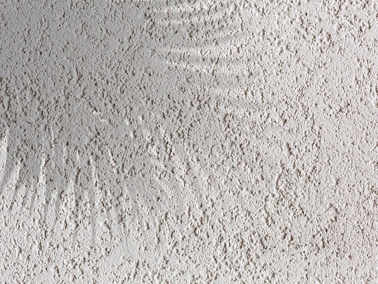 PSD efeito de sobreposição de sombras de folhas de palmeira realistas e abstratas no fundo da parede da praia