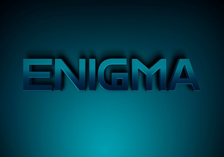 PSD efeito de texto azul com sombras