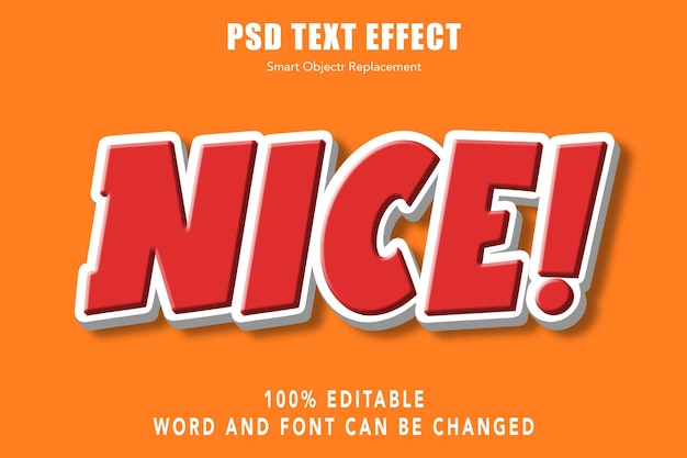 Efeito de texto de fonte em quadrinhos editável
