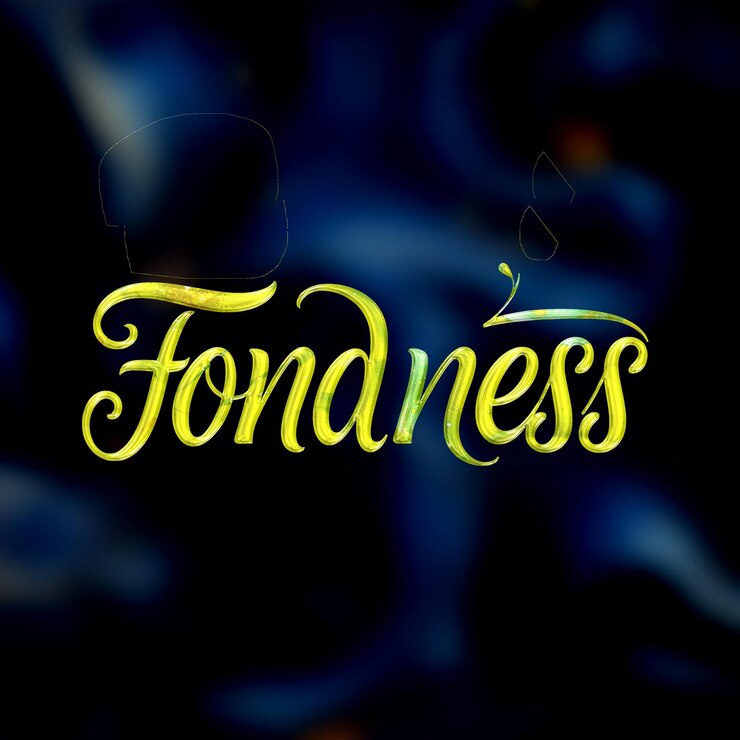 PSD efeito de texto em fundo matélico azul místico da meia-noite com aparência fluida dourada fundo