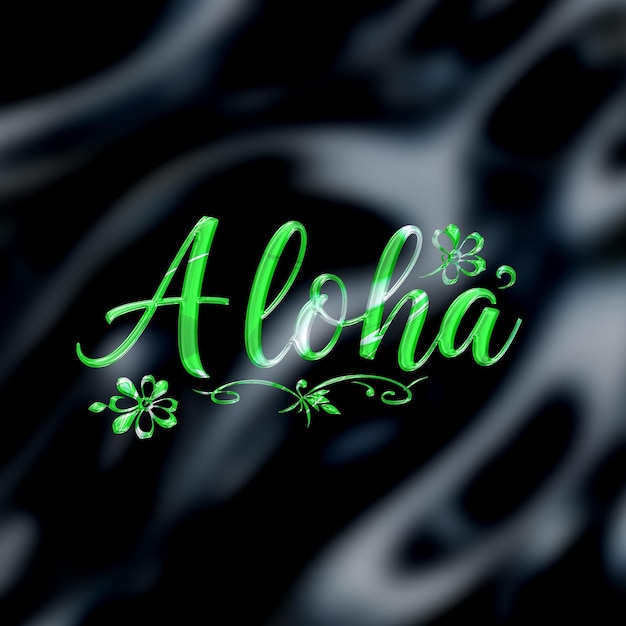 Efeito de texto em Matellic Background Glamorous Art Deco com Sterling Silver Fluid Appearance Bac