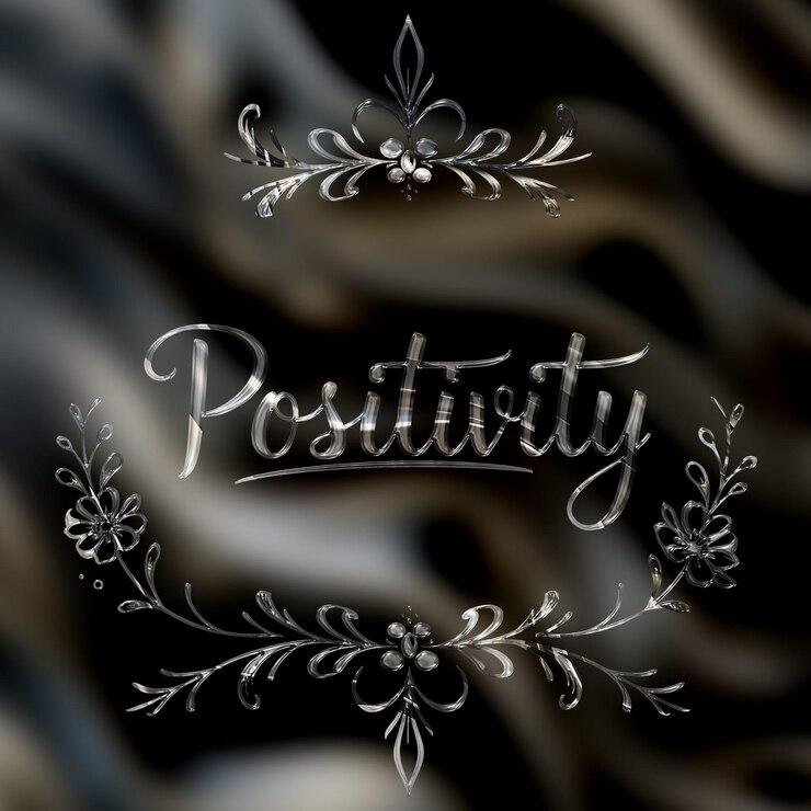PSD efeito de texto em matellic background glamorous art deco com sterling silver fluid appearance bac