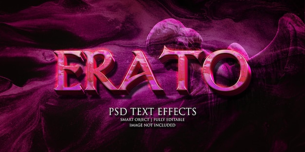 EFEITO DE TEXTO ERATO