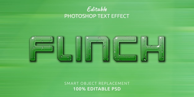 Efeito de Texto Flinch Photoshop