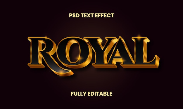 Efeito de texto real douradox9