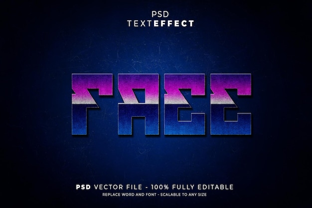 Efeito FREEPSDTEXTE