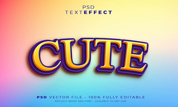 Efeito PSD 3D editável
