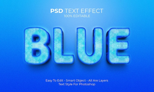 PSD efeito texto 3d