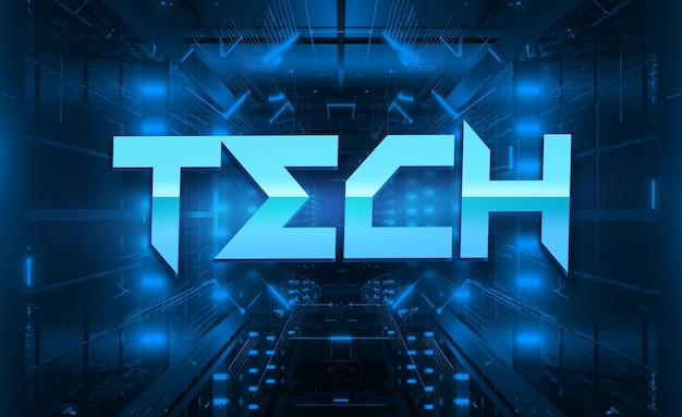 Efek teks retro Synthwave
