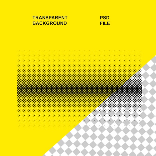 Efekt polotónové textury na izolovaném transparentním pozadí