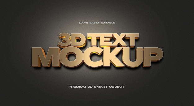 Effekt-Logomodell des Textes 3d