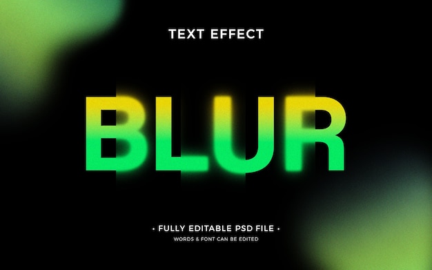 Effet de brouillage du texte