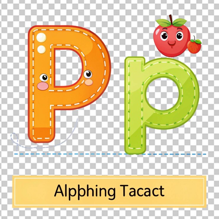 PSD effet de croquis icône de lettres de l'alphabet avec arrière-plan personnalisable
