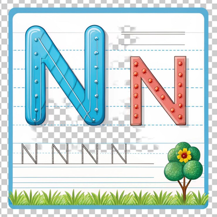 PSD effet de croquis icône de lettres de l'alphabet avec arrière-plan personnalisable