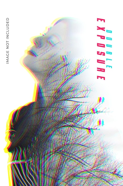 Effet de double exposition pour affiche