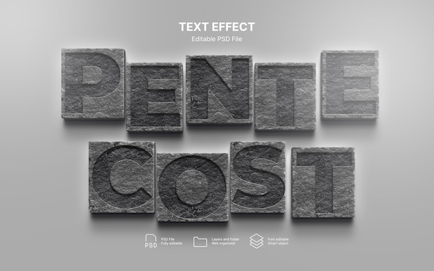 PSD effet du texte de la pentecôte