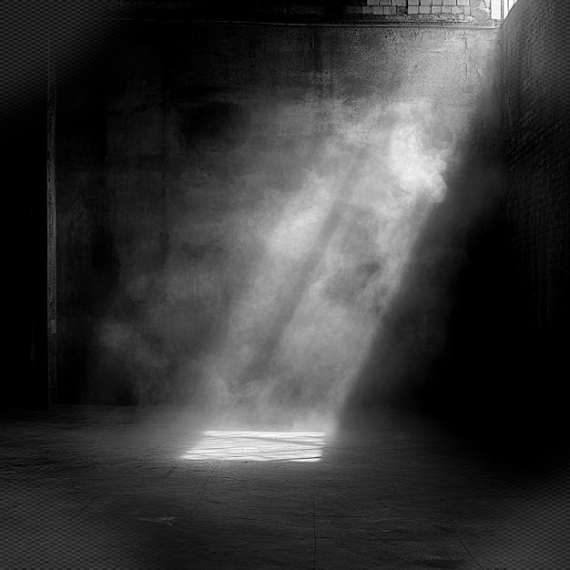 Effet de fumée de projecteur et d'ombre