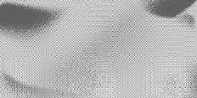 Effet Grunge à demi-ton abstrait fond pointillé noir et blanc