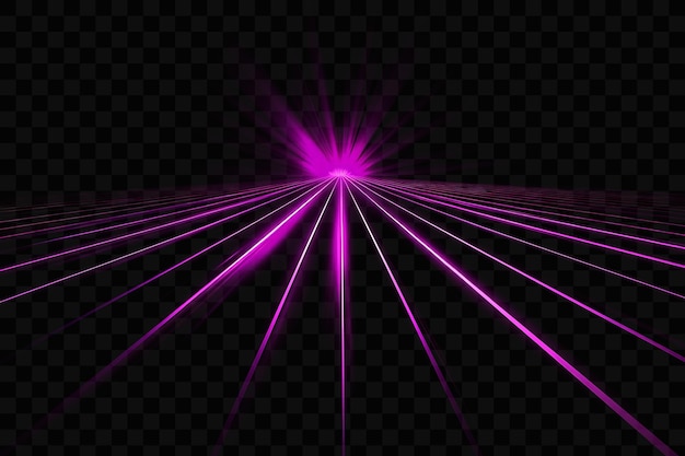 PSD un effet de lumière lumineuse violette avec une lumière led violette