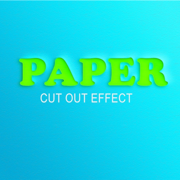 PSD effet paper_cutout