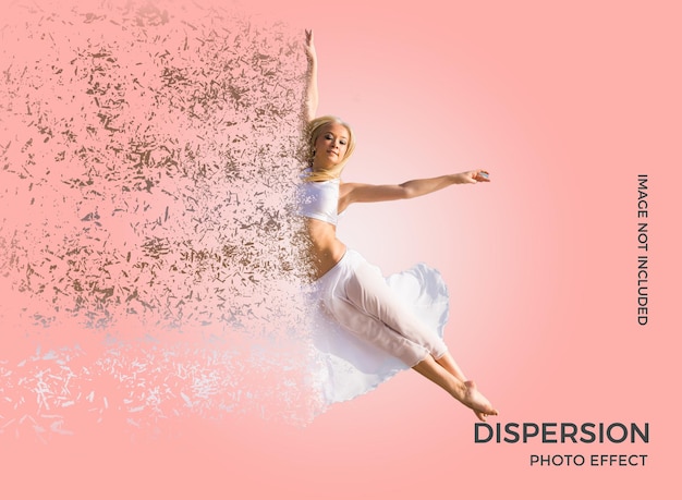 Effet Photo De Dispersion Premium